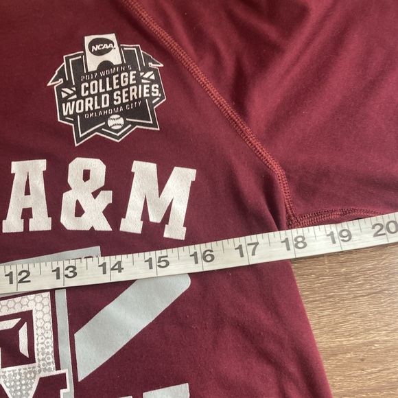 EUC Women’s Small Adidas Ultimate Tee Texas A&M Performance Tee - Picture 5 of 7